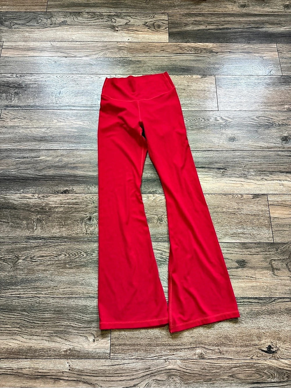 Victoria's Secret PINK Red Flare Pants